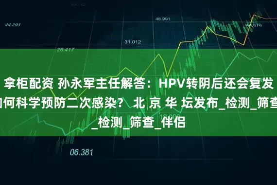 拿柜配资 孙永军主任解答：HPV转阴后还会复发吗？如何科学预防二次感染？ 北 京 华 坛发布_检测_筛查_伴侣